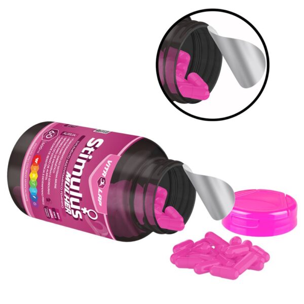 SUPLEMENTO MULTIVITAMÍNICO FEMININO LA PIMIENTA VITALAP STIMULUS MULHER 60 CÁPSULAS - Imagem 2
