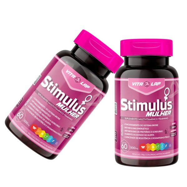 SUPLEMENTO MULTIVITAMÍNICO FEMININO LA PIMIENTA VITALAP STIMULUS MULHER 60 CÁPSULAS - Imagem 7