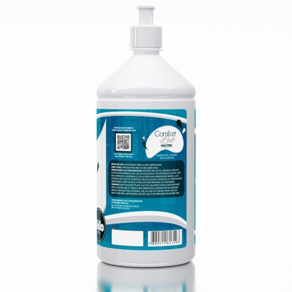 GEL LUBRIFICANTE BEIJÁVEL LA PIMIENTA CONFORT LUB NEUTRO EMBALAGEM ECONÔMICA 1 KG - Imagem 2