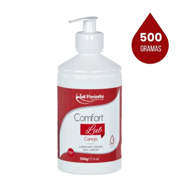 GEL LUBRIFICANTE BEIJÁVEL LA PIMIENTA CONFORT LUB EMBALAGEM ECONÔMICA 500G 8 AROMAS - Image 3