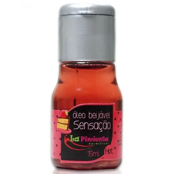 ÓLEO TÉRMICO BEIJÁVEL COM SENSAÇÃO HOT LA PIMIENTA 15ML 8 AROMAS - Imagem 6