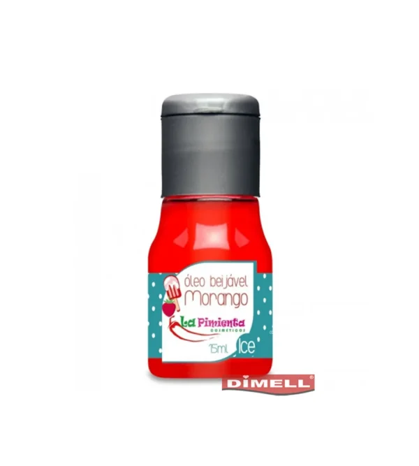 ÓLEO TÉRMICO BEIJÁVEL COM SENSAÇÃO ICE LA PIMIENTA 15ML 2 AROMAS - Imagem 2