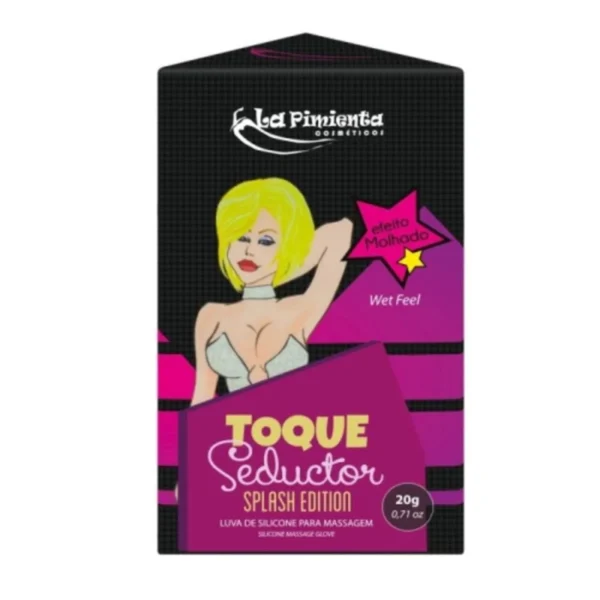 GEL LUBRIFICANTE/LUVA SILICONADA LA PIMIENTA TOQUE SEDUCTOR SPLASH EDICTION/TOQUE MOLHADO BISNAGA 20G - Image 2