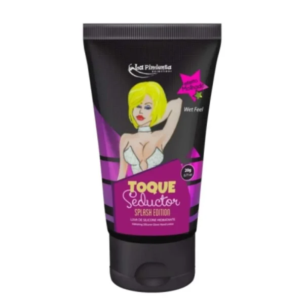 GEL LUBRIFICANTE/LUVA SILICONADA LA PIMIENTA TOQUE SEDUCTOR SPLASH EDICTION/TOQUE MOLHADO BISNAGA 20G - Image 3