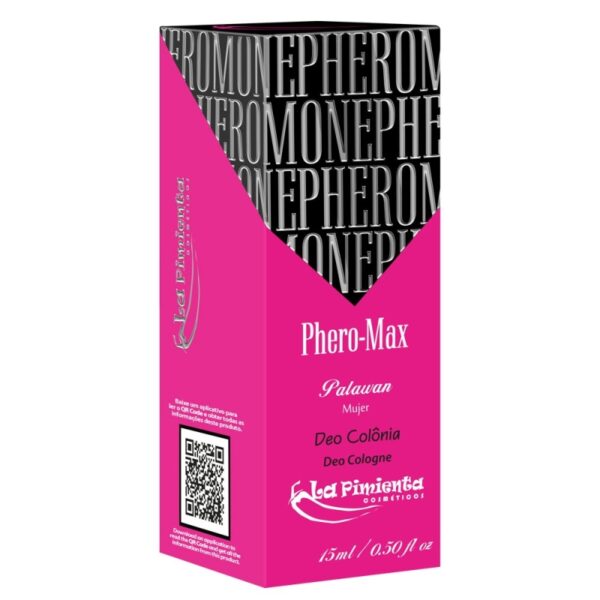 DEOCOLÔNIA AFRODISÍACA LA PIMIENTA PHERO-MAX SPRAY 15ML 3 AROMAS - Imagem 5