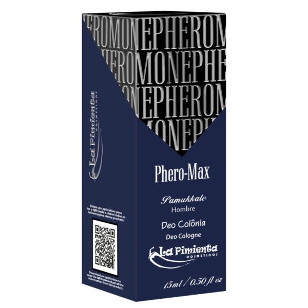 DEOCOLÔNIA AFRODISÍACA LA PIMIENTA PHERO-MAX SPRAY 15ML 3 AROMAS - Imagem 2