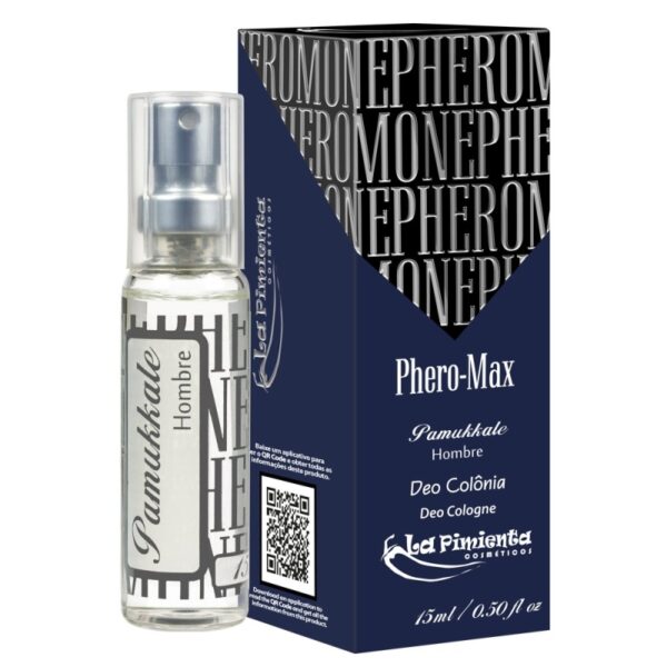 DEOCOLÔNIA AFRODISÍACA LA PIMIENTA PHERO-MAX SPRAY 15ML 3 AROMAS - Imagem 3