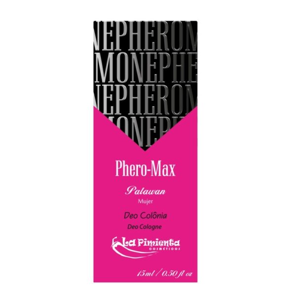 DEOCOLÔNIA AFRODISÍACA LA PIMIENTA PHERO-MAX SPRAY 15ML 3 AROMAS - Imagem 9