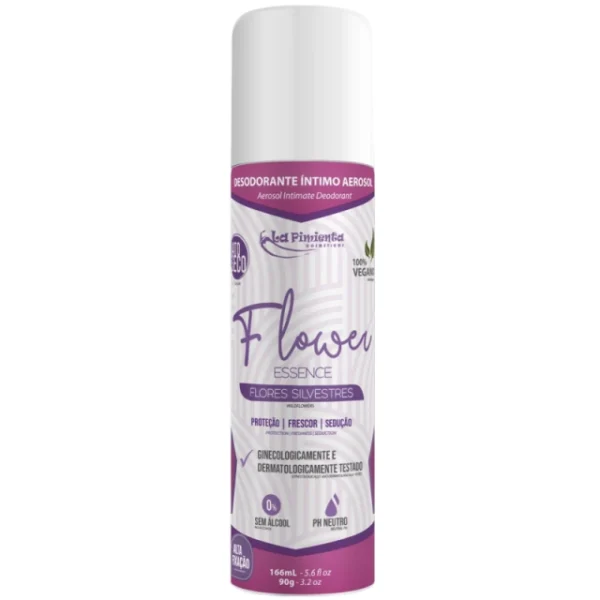 DESODORANTE ÍNTIMO LA PIMIENTA ESSENCE SPRAY 166ML 5 AROMAS - Image 6