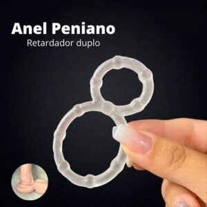 ANEL RETARDANTE PENIANO LA PIMENTA  SILICONE SIMPLES/DUPLO