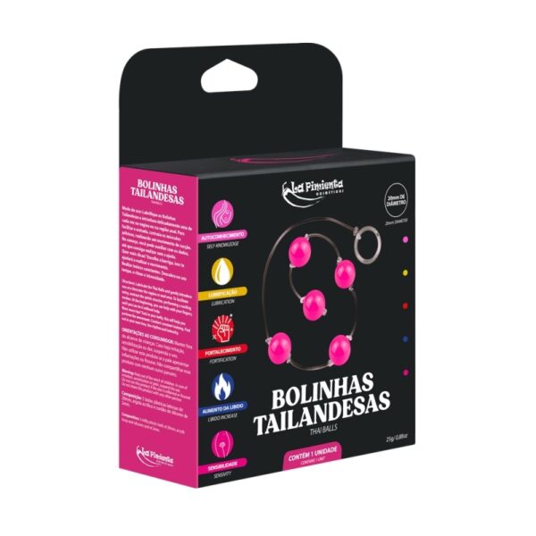 BOLINHAS TAILANDESAS LA PIMIENTA 7 CORES - Imagem 9