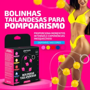 BOLINHAS TAILANDESAS LA PIMIENTA 7 CORES