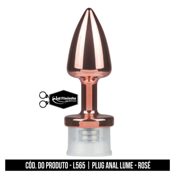 PLUG ANAL LA PIMIENTA LINHA LUME 5 CORES - Imagem 5