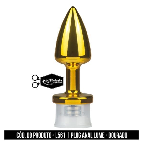 PLUG ANAL LA PIMIENTA LINHA LUME 5 CORES - Imagem 3