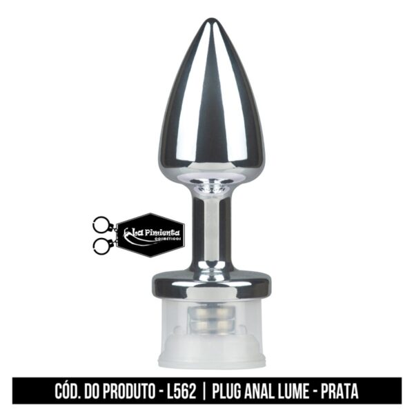 PLUG ANAL LA PIMIENTA LINHA LUME 5 CORES - Imagem 2