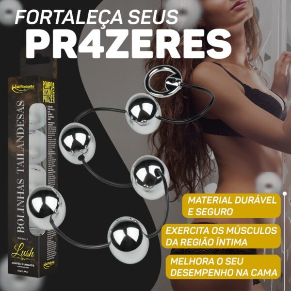 BOLINHAS TAILANDESAS LA PIMIENTA LINHA LUSH 3 CORES