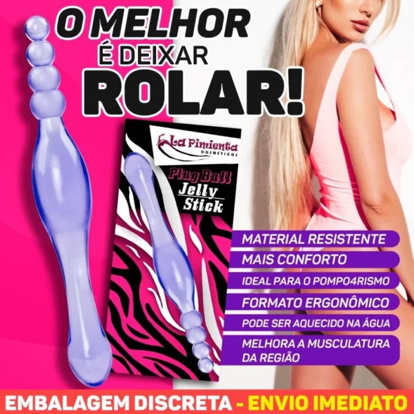 PLUG ANAL LA PIMIENTA JELLY STICK 20CM 2 MODELOS