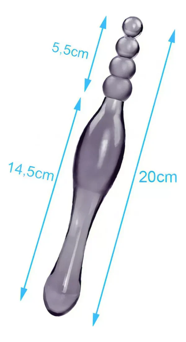 PLUG ANAL LA PIMIENTA JELLY STICK 20CM 2 MODELOS - Imagem 5