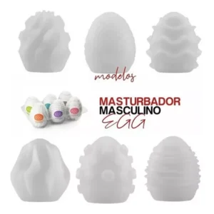 OVO/EGG MASTURBADOR LA PIMIENTA 6 PEÇAS/TEXTURAS