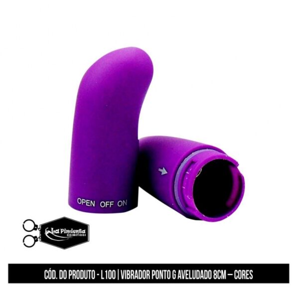 VIBRADOR LA PIMIENTA PONTO G 8CM 2 CORES - Imagem 2