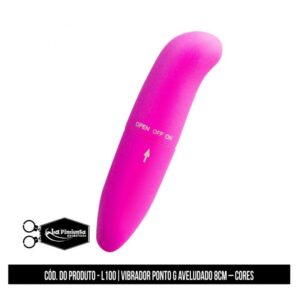 VIBRADOR LA PIMIENTA PONTO G 8CM 2 CORES