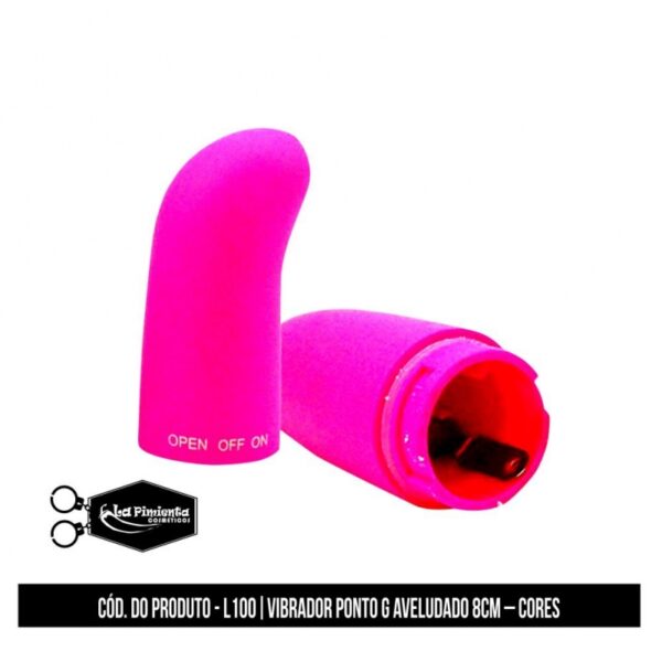 VIBRADOR LA PIMIENTA PONTO G 8CM 2 CORES - Imagem 3