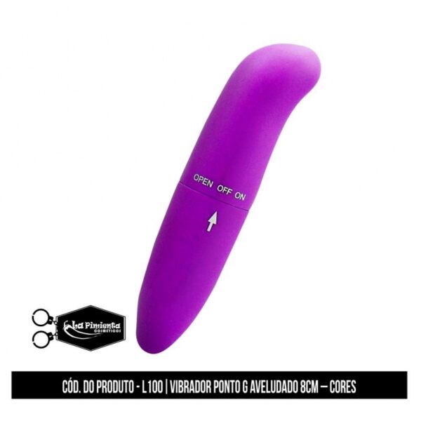 VIBRADOR LA PIMIENTA PONTO G 8CM 2 CORES - Imagem 4
