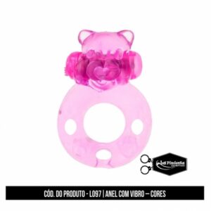 ANEL PENIANO COM VIBRADOR LA PIMIENTA URSINHO 3 CORES