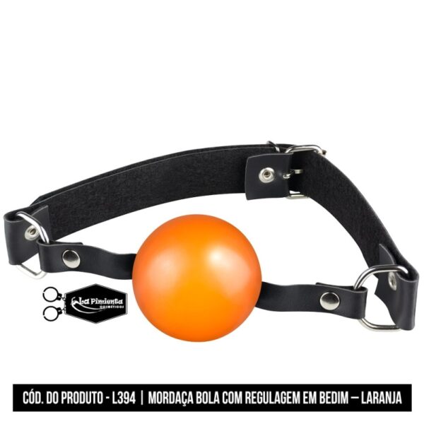 MORDAÇA BOLA COM REGULAGEM EM BEDIM LA PIMIENTA