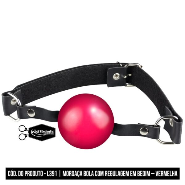MORDAÇA BOLA COM REGULAGEM EM BEDIM LA PIMIENTA - Imagem 4