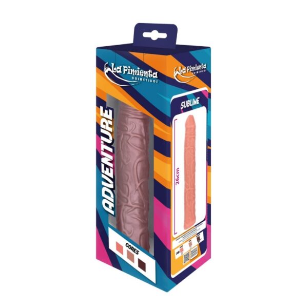 PRÓTESE REALÍSTICA MACIÇA  LA PIMIENTA LINHA ADVENTURE SUBLIME 26CMX4CM - Imagem 2
