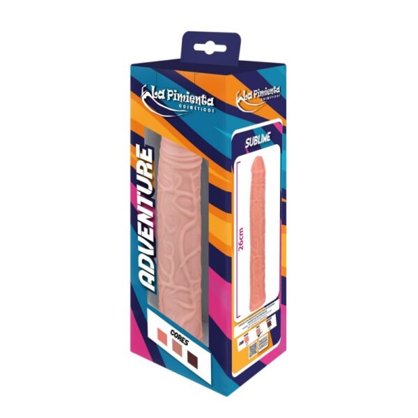PRÓTESE REALÍSTICA MACIÇA  LA PIMIENTA LINHA ADVENTURE SUBLIME 26CMX4CM - Imagem 9