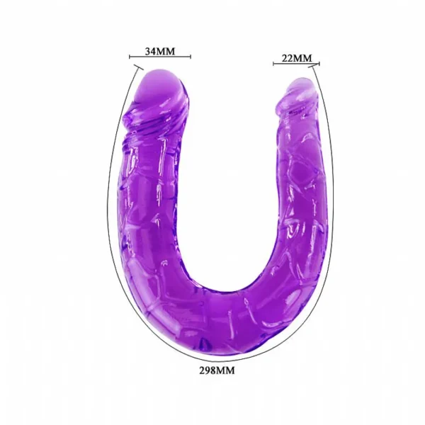 DILDO REALÍSTICO DUPLO - PÊNIS HAVAIANO - BAILE - Image 2