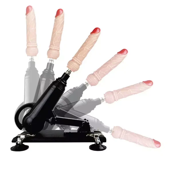 MÁQUINA DO SEXO COM 4 DILDOS POWERFUL DRIVING II SI - Image 8