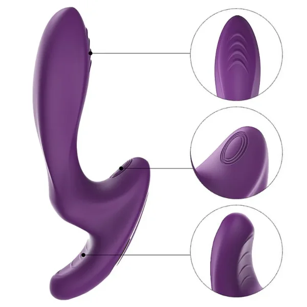 VIBRADOR DE PONTO G E CLITÓRIS - MR Z - S-HANDE 10 MODOS DE VIBRAÇÃO 5 MODOS DE DEDILHAR/TAPPING - Image 2