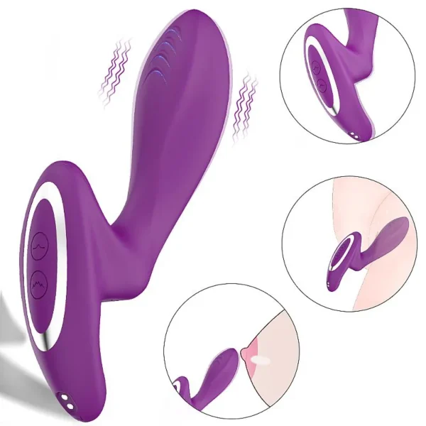 VIBRADOR DE PONTO G E CLITÓRIS - MR Z - S-HANDE 10 MODOS DE VIBRAÇÃO 5 MODOS DE DEDILHAR/TAPPING - Image 3