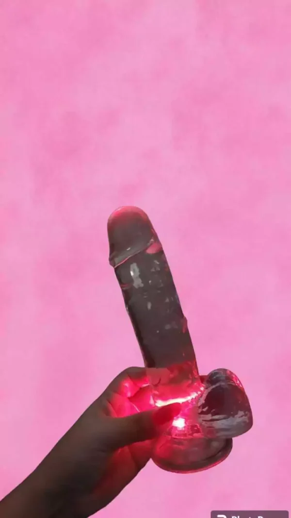 DILDO REALÍSTICO COM LED COLORIDO 18,5CM X 3,6CM SI - Imagem 7