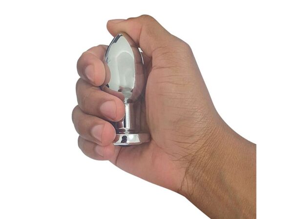PLUG ANAL COM VIBRADOR E CONTROLE REMOTO TAMANHO M BATERIA RECARREGÁVEL USB 10 MODOS DE VIBRAÇÃO - SI8600 - Imagem 4