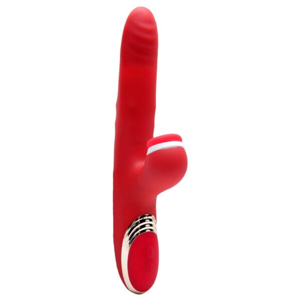 VIBRADOR DE PONTO G E CLITÓRIS BATERIA RECARREGÁVEL USB COM VAI E VEM DE ANEL SI - Image 7