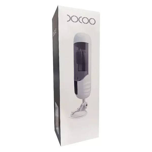 MASTURBADOR LANTERNA COM VAI E VEM/ROTAÇÃO COM LED XOCOO GREEN BABY RECARREGÁVEL USB 10 MODOS DE VIBRAÇÃO - Image 2