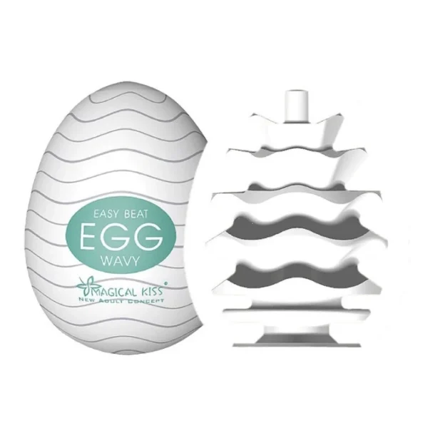 MASTURBADOR EGG MAGICAL KISS SI 6 UNIDADES/TEXTURAS SI1013 - Imagem 10