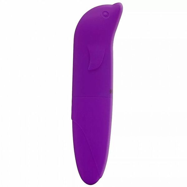 VIBRADOR PONTO G GOLFINHO AVELUDADO SI À PILHA (NÃO INCLUSA) 11 CORES - Image 4