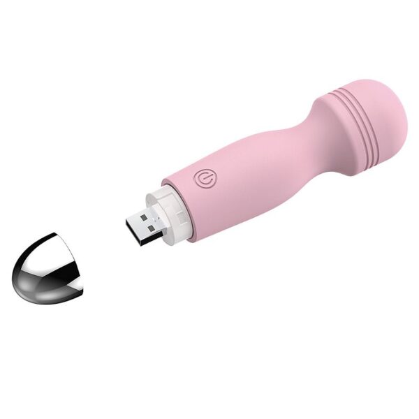 MASTURBADOR VIBRADOR SI MINI VARINHA MÁGICA 12 MODOS DE VIBRAÇÃO RECARREGÁVEL USB - Image 4