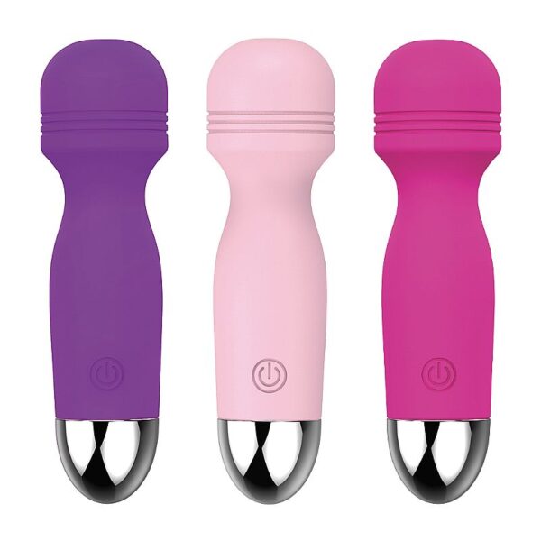 MASTURBADOR VIBRADOR SI MINI VARINHA MÁGICA 12 MODOS DE VIBRAÇÃO RECARREGÁVEL USB