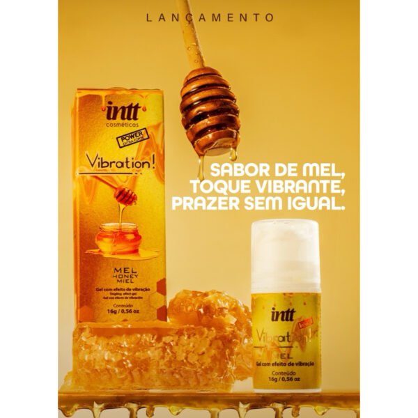 GEL COM EFEITO DE VIBRAÇÃO INTT VIBRATION MEL 16G - Imagem 3