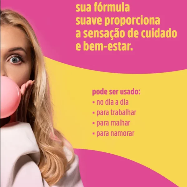 DESODORANTE ÍNTIMO INTT LINHA COLLORS SPRAY 166ML CHICLETEIRA - Imagem 7