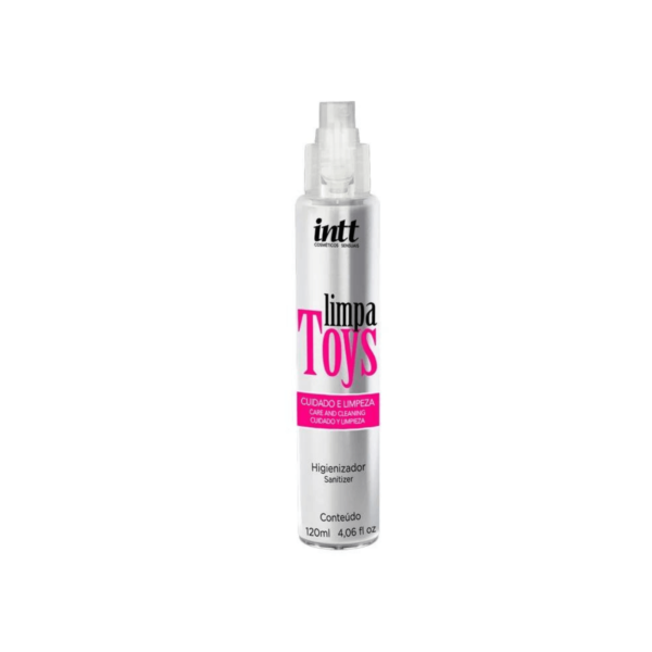 LIMPA TOY HIGIENIZADOR LÍQUIDO INTT SPRAY 150ML CHICLE - Imagem 4
