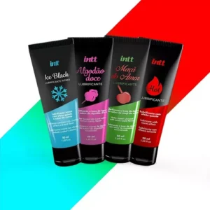 GEL LUBRIFICANTE ÍNTIMO INTT 55G 4 AROMAS