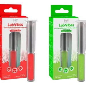 LUBRIFICANTE ÍNTIMO INTERNO VIBRADOR BEIJÁVEL INTT LUB-VIBES 5G COM APLICADOR