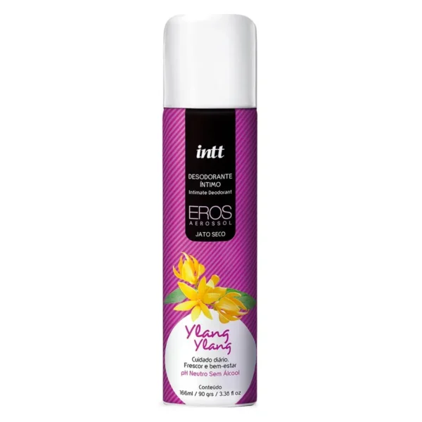 DESODORANTE ÍNTIMO E CORPORAL INTT EROS 166ML 3 AROMAS - Imagem 4
